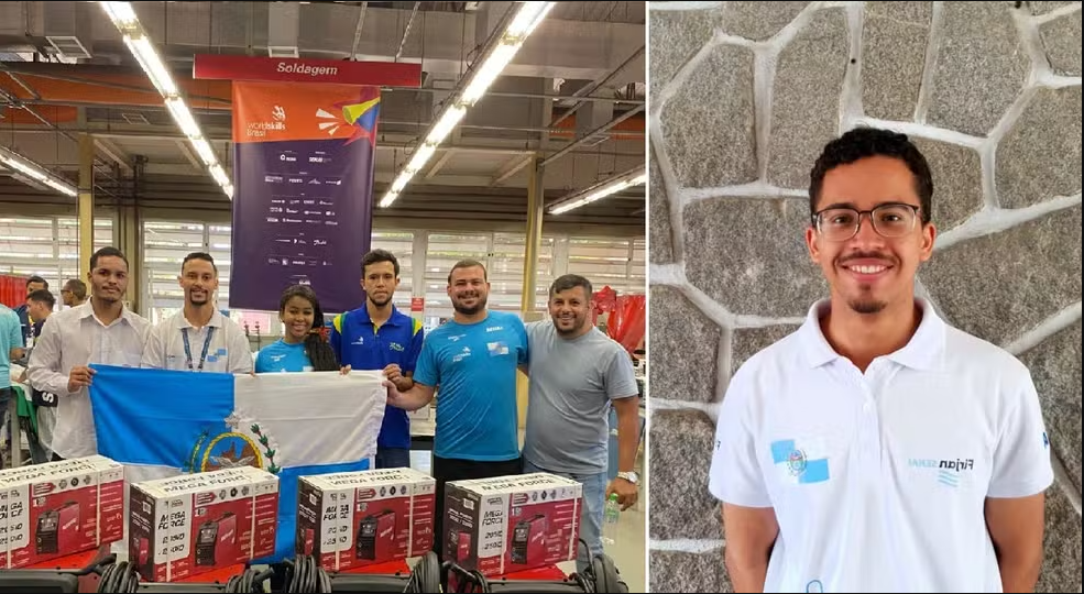 Daiana, de Macaé e Nathan, de Petrópolis, são os dois jovens fluminenses que estão entre os melhores do Brasil na WorldSkills 2025.